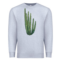 Heather Grey Organ Pipe Cactus Premium Sweatshirt - LillyAllenDesigns