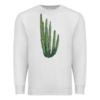 Oatmeal Heather Organ Pipe Cactus Premium Sweatshirt - LillyAllenDesigns