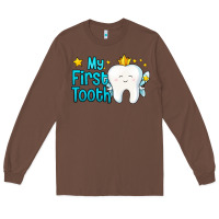 Chestnut my first tooth tooth fairy Long Sleeve Tee - Jasminsmagicworld
