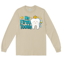 Mushroom my first tooth tooth fairy Long Sleeve Tee - Jasminsmagicworld