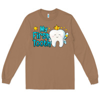 Toasted Coconut my first tooth tooth fairy Long Sleeve Tee - Jasminsmagicworld