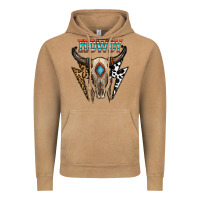 Vintage Camel howdy boho skull Vintage Hoodie - CowhideDigitalArt