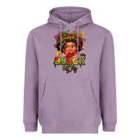 Lavender empowering black heritage Heavyweight Hoodie - LillyAllenDesigns