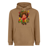 Toasted Coconut empowering black heritage Heavyweight Hoodie - LillyAllenDesigns
