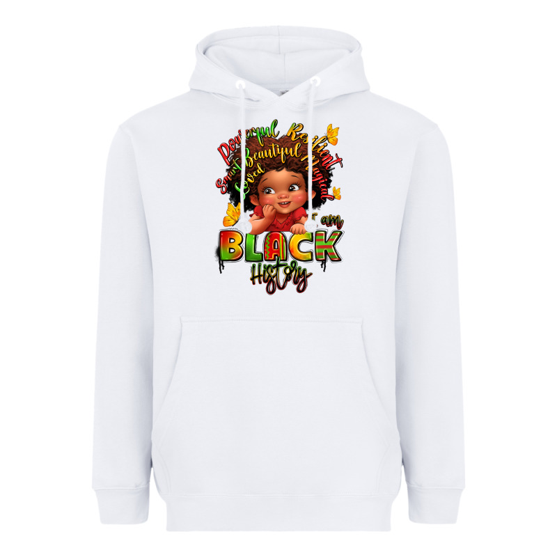 Empowering Black Heritage Heavyweight Hoodie by LillyAllenDesigns | Teevron