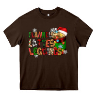 Chocolate Brown flannels lattes Heavy Core Tee - Zillion Design Studio