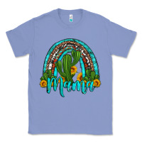 Colony Blue western cactus and sunflower mama rainbow Classic Tee - Artiststas