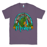 Lavender western cactus and sunflower mama rainbow Classic Tee - Artiststas