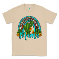 Mushroom western cactus and sunflower mama rainbow Classic Tee - Artiststas