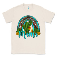 Natural western cactus and sunflower mama rainbow Classic Tee - Artiststas