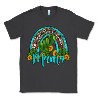 Smoke western cactus and sunflower mama rainbow Classic Tee - Artiststas