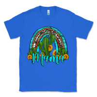 True Royal western cactus and sunflower mama rainbow Classic Tee - Artiststas