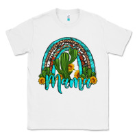 White western cactus and sunflower mama rainbow Classic Tee - Artiststas
