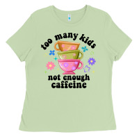Matcha too many kids not enough caffeine Ladies Tee - JahusDesignShop