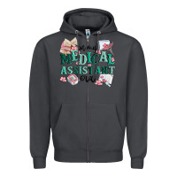 Smoke in my medical assistant era Zipper Hoodie - MaliasSmallBusiness