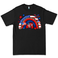 Black American rainbow Premium Tee - Zillion Design Studio