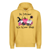 Antique Gold in october we wear pink Premium Hoodie - RanaPortraitStore