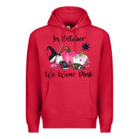 Cardinal in october we wear pink Premium Hoodie - RanaPortraitStore