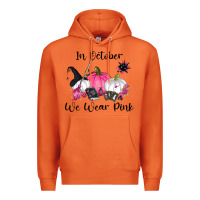 Carrot in october we wear pink Premium Hoodie - RanaPortraitStore