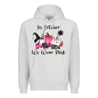 Dove Grey in october we wear pink Premium Hoodie - RanaPortraitStore