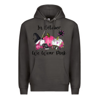Smoke in october we wear pink Premium Hoodie - RanaPortraitStore