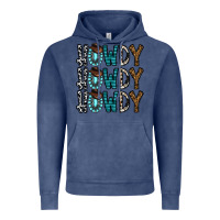Vintage Denim howdy howdy howdy Vintage Hoodie - CowhideDigitalArt