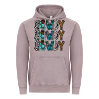 Vintage Zinc howdy howdy howdy Vintage Hoodie - CowhideDigitalArt