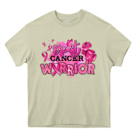 Mossy breast cancer warrior Heavy Core Tee - RanaPortraitStore