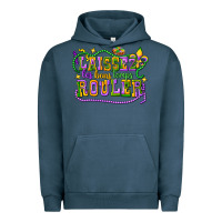 Pigment Midnight Navy laissez les bons temps router Urban Hoodie - CowGirlArtShop