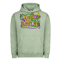 Pigment Oil Green laissez les bons temps router Urban Hoodie - CowGirlArtShop