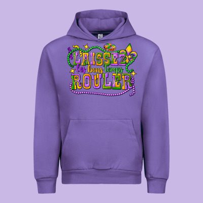 Laissez Les Bons Temps Router Urban Hoodie Designed By Cowgirlartshop