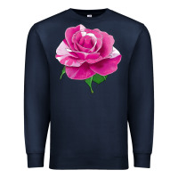 Navy Parade Day Rose Premium Sweatshirt - LillyAllenDesigns