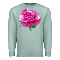 Seafoam Parade Day Rose Premium Sweatshirt - LillyAllenDesigns