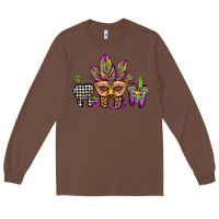 Chestnut mardi gras teeth dental assistant Long Sleeve Tee - Jasminsmagicworld