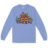 Colony Blue mardi gras teeth dental assistant Long Sleeve Tee - Jasminsmagicworld