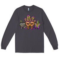 Smoke mardi gras teeth dental assistant Long Sleeve Tee - Jasminsmagicworld