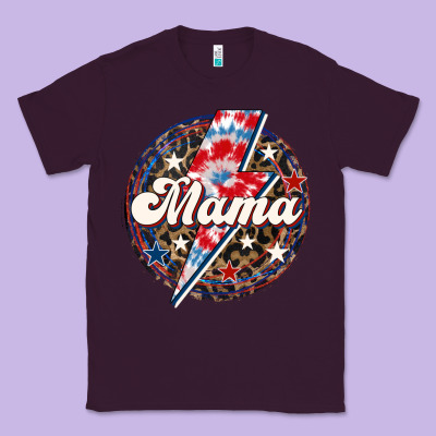 Western Mama Patriotic 4th Of July Classic Tee Designed By Lillyallendesigns