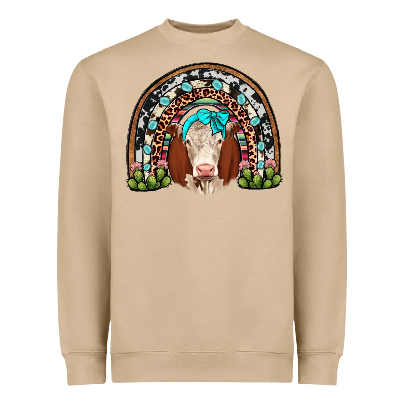 Hereford Rainbow Heavyweight Sweatshirt by JahusDesignShop | Teevron