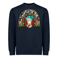 Navy hereford rainbow Heavyweight Sweatshirt - JahusDesignShop
