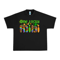Black st patricks one lucky mini Urban Heavy Tee - AdoDesignShop