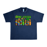 Navy st patricks one lucky mini Urban Heavy Tee - AdoDesignShop