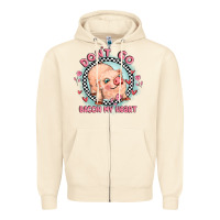 Sandshell dont go bacon my heart Zipper Hoodie - MaliasSmallBusiness