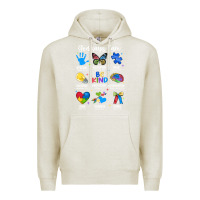 Oatmeal Heather god says i am autism Premium Hoodie - JahusDesignShop