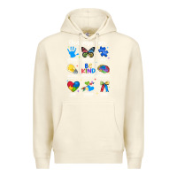 Sandshell god says i am autism Premium Hoodie - JahusDesignShop