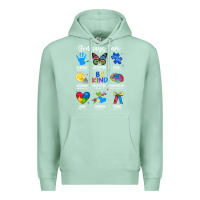 Seafoam god says i am autism Premium Hoodie - JahusDesignShop