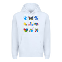White god says i am autism Premium Hoodie - JahusDesignShop