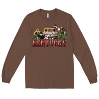 Chestnut kentucky Long Sleeve Tee - NancyCooperArtShop