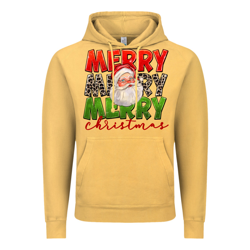 Merry Christmas Santa Vintage Hoodie by FaDigitalArtStudio | Teevron