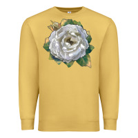 Antique Gold Pillow Fight Rose Premium Sweatshirt - LillyAllenDesigns