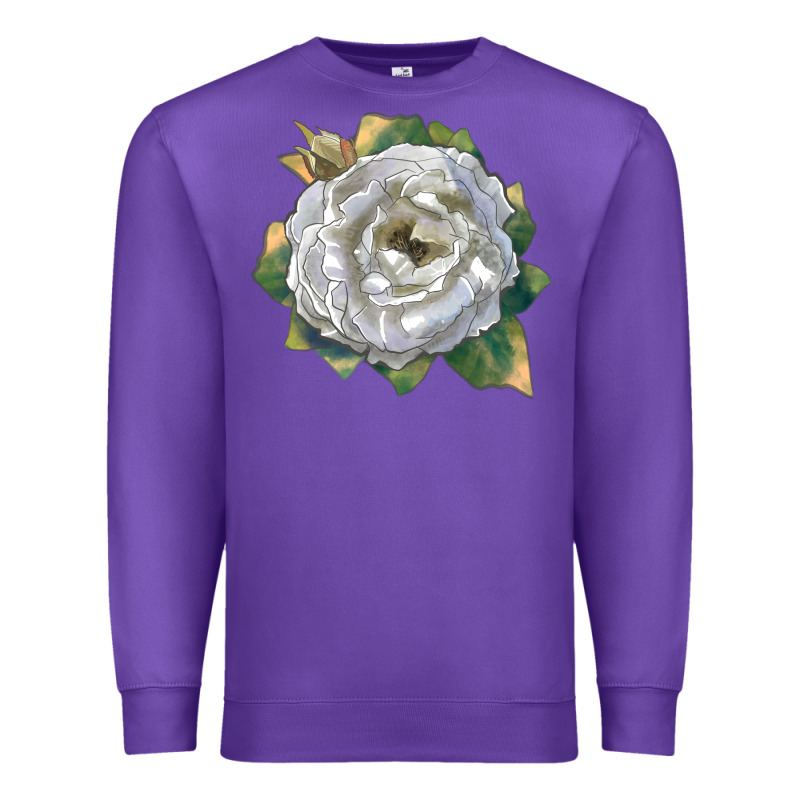 Pillow Fight Rose Premium Sweatshirt by LillyAllenDesigns | Teevron
